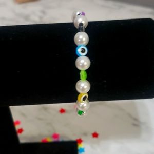Evil eye Rainbow Bracelet